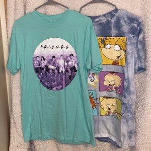 Set of 2 oversized tshirts